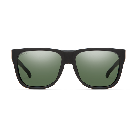SMITH Lowdown 2 Polarized Sunglasses - Matte Black/Chromapop Gray Green 2