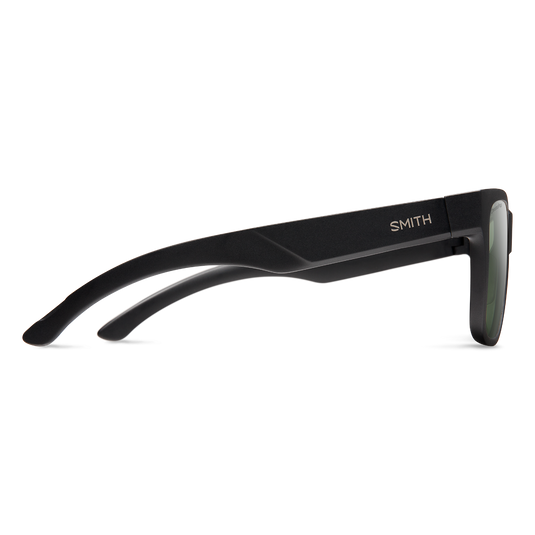 SMITH Lowdown 2 Polarized Sunglasses - Matte Black/Chromapop Gray Green 3