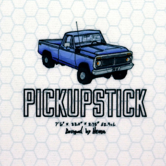 Lib Tech Pickup Stick 7'6 × 22 × 2 ¾ Surfboard - Blue 4
