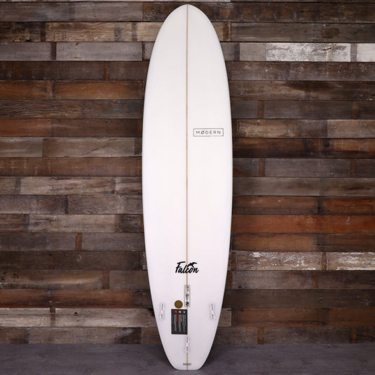 Modern Falcon PU 7'6 × 21 ⅞ × 2 ⅞ Surfboard - Olive • DAMAGED 2