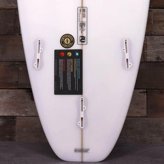 Modern Falcon PU 7'6 × 21 ⅞ × 2 ⅞ Surfboard - Olive • DAMAGED 3