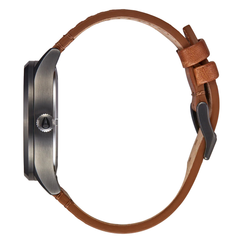 Load image into Gallery viewer, Nixon Sentry Solar Leather Watch 3
