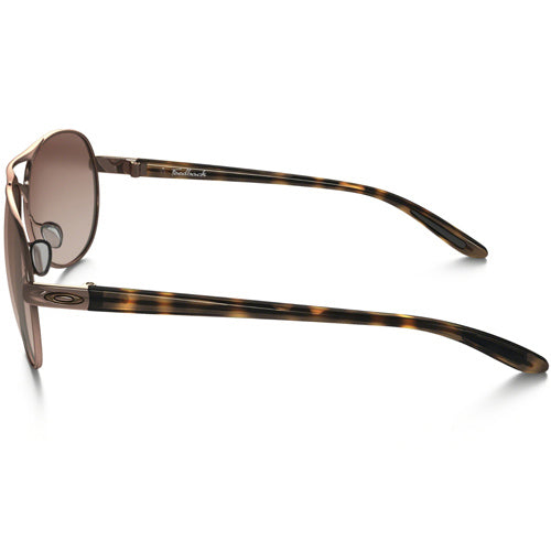 Load image into Gallery viewer, Oakley Women's Feedback Sunglasses - Rose Gold/VR50 Brown Gradient 3
