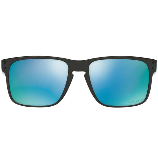 Oakley Holbrook Polarized Sunglasses - Polished Black/Prizm Deep Water 2