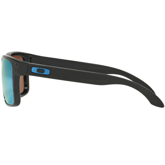 Oakley Holbrook Polarized Sunglasses - Polished Black/Prizm Deep Water 4