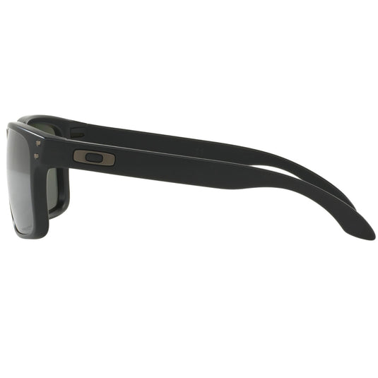 Oakley Holbrook Polarized Sunglasses - Matte Black/Prizm Black 2