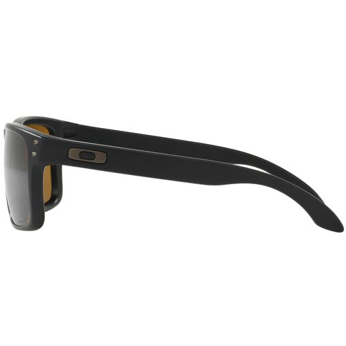 Oakley Holbrook Polarized Sunglasses - Matte Black/Prizm Tungsten 3