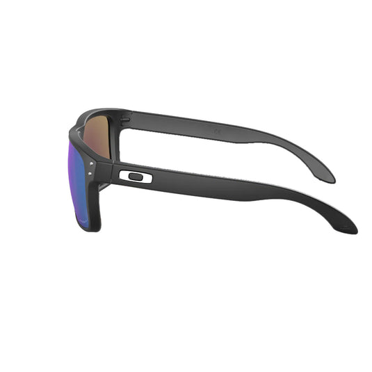 Oakley Holbrook Polarized Sunglasses - Matte Black/Prizm Sapphire 5