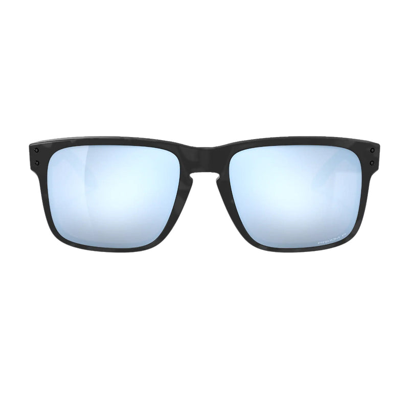 Load image into Gallery viewer, Oakley Holbrook Polarized Sunglasses - Matte Black Camo/Prizm Deep Water 2
