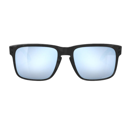 Oakley Holbrook Polarized Sunglasses - Matte Black Camo/Prizm Deep Water 2