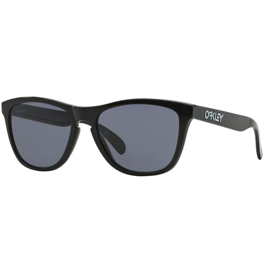 Oakley Frogskins Sunglasses - Polished Black/Gray