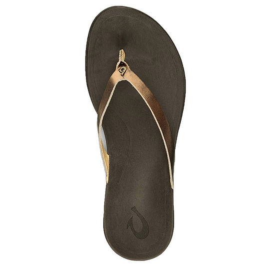 OluKai Women's Ho‘ōpio Leather Sandals 11