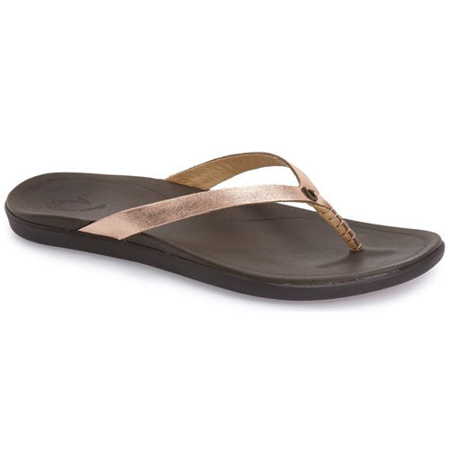 OluKai Women's Ho‘ōpio Leather Sandals 2