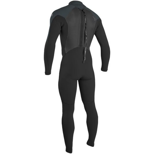 O'Neill Epic 3/2 Back-Zip Wetsuit - Blk/Gunmtl/Blk 2