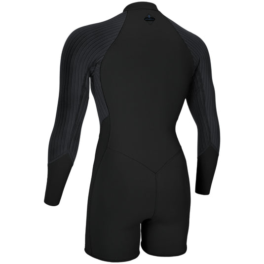 O'Neill Women's Hyperfreak 2mm Long Sleeve Surfsuit Front-Zip Spring Wetsuit 2
