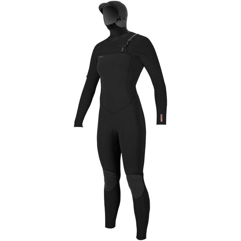 Load image into Gallery viewer, O'Neill Women's Hyperfreak 5/4+ Hooded Chest-Zip Wetsuit 1
