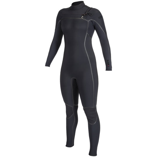 O'Neill Women's Hyperfreak Fire 4/3+ Chest-Zip Wetsuit • 2024