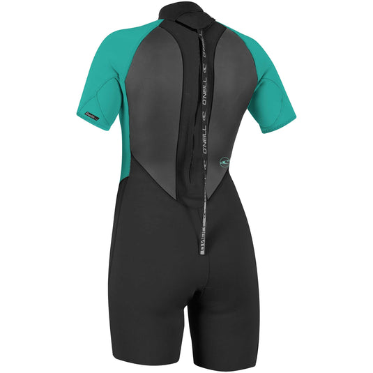 O'Neill Women's Reactor II 2mm Short Sleeve Back-Zip Spring Wetsuit 2