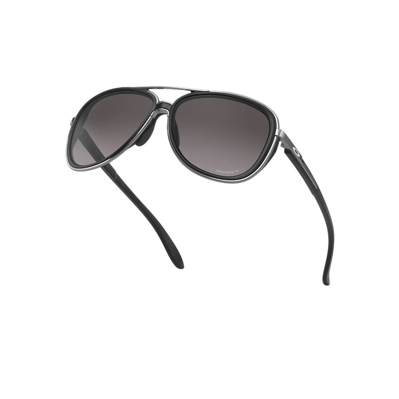 Load image into Gallery viewer, Oakley Split Time Sunglasses - Velvet Black/Prizm Gray Gradient 5
