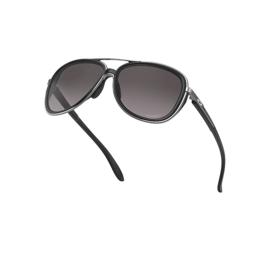 Oakley Split Time Sunglasses - Velvet Black/Prizm Gray Gradient 5