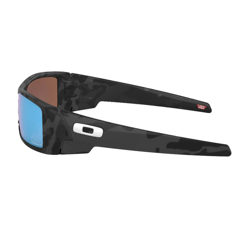 Load image into Gallery viewer, Oakley Gascan Polarized Sunglasses - Matte Black Camo/Prizm Deep Water 4
