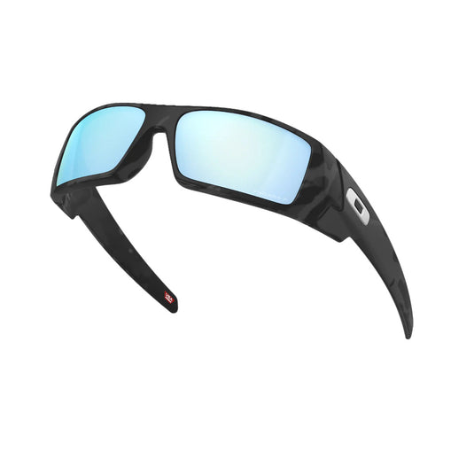 Oakley Gascan Polarized Sunglasses - Matte Black Camo/Prizm Deep Water 5
