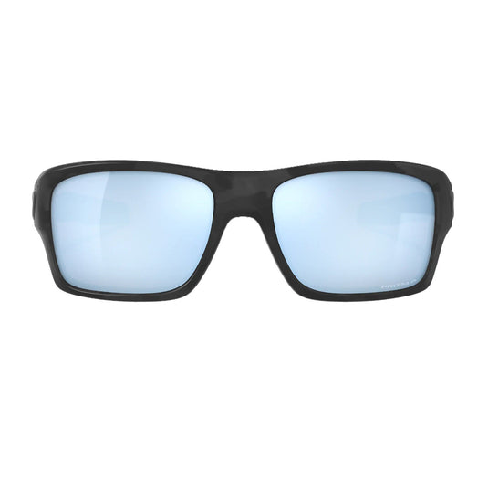 Oakley Turbine Polarized Sunglasses - Matte Black Camo/Prizm Deep Water 2