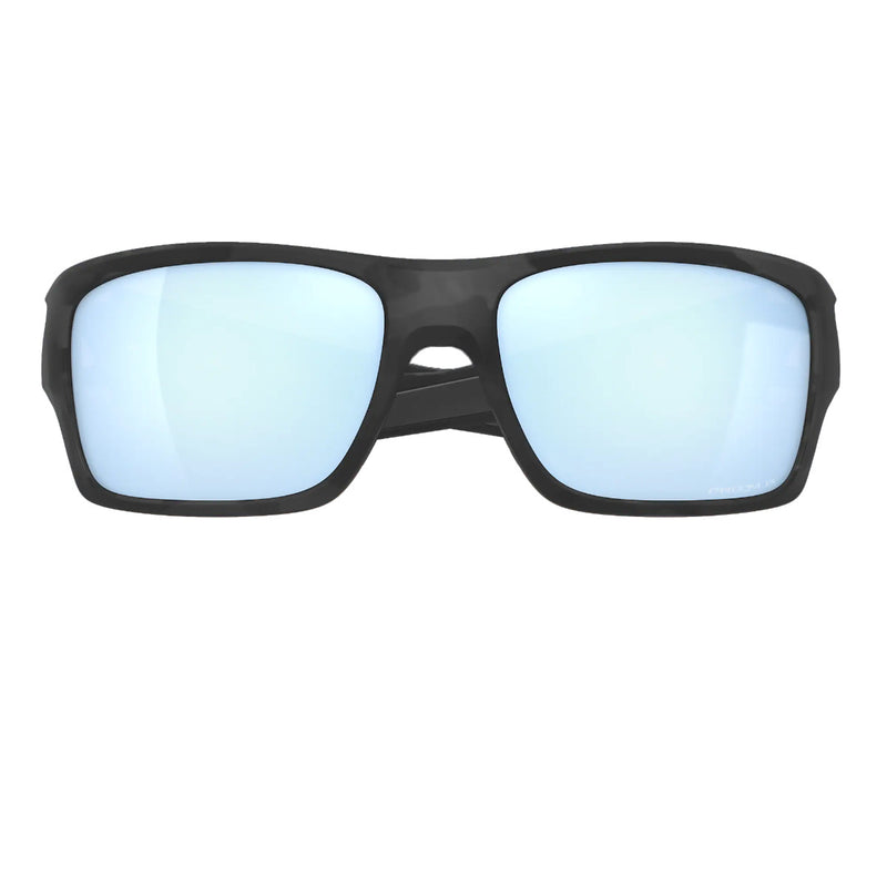 Load image into Gallery viewer, Oakley Turbine Polarized Sunglasses - Matte Black Camo/Prizm Deep Water 6
