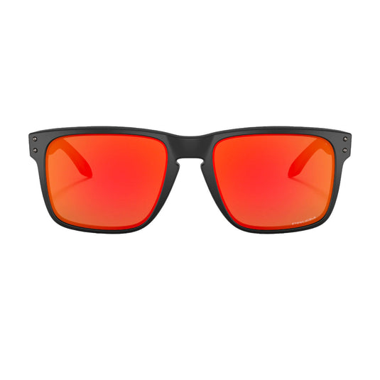 Oakley Holbrook XL Sunglasses - Matte Black/Prizm Ruby 2