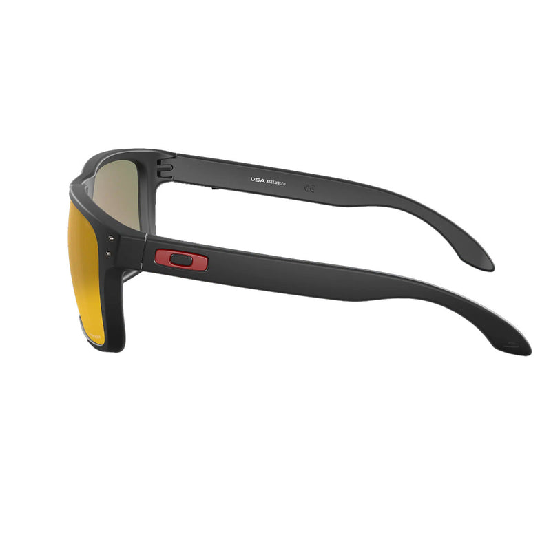 Load image into Gallery viewer, Oakley Holbrook XL Sunglasses - Matte Black/Prizm Ruby 4
