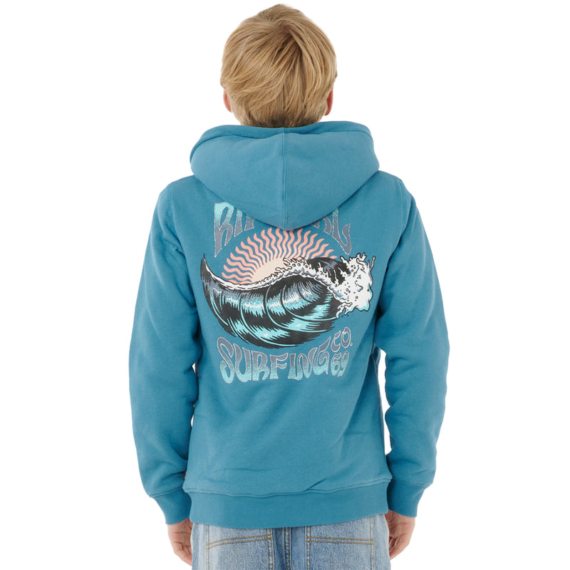 Load image into Gallery viewer, Rip Curl Youth Haze &amp; Tube Lined Zip-Up Hoodie 4
