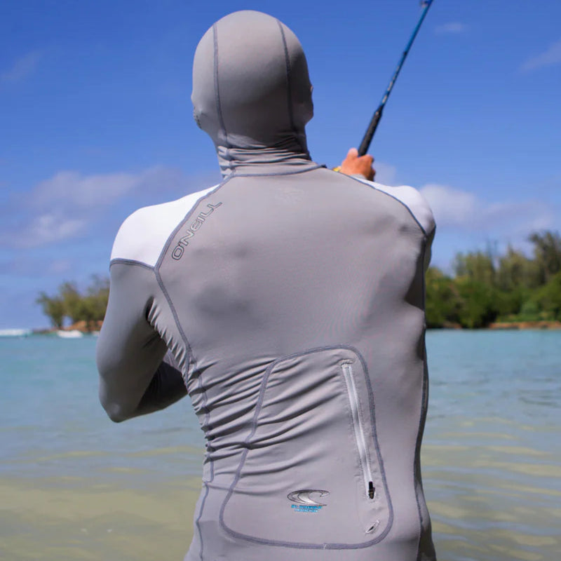 Load image into Gallery viewer, O'Neill Premium Skins O'Zone Long Sleeve Hooded Rash Guard 5
