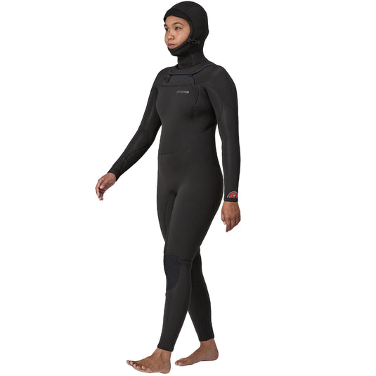 Patagonia Women's R4 Yulex Regulator 5.5/4 Hooded Chest-Zip Wetsuit 3