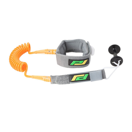 Pro-Lite Coiled Wrist Bodyboard Leash - Orange 1