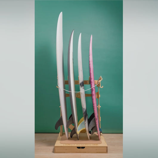 Liss The Spirit Rack Surfboard Stand 6