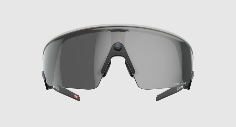 Load and play video in Gallery viewer, Oakley Meta Vanguard Sunglasses - White/Prizm Black 8
