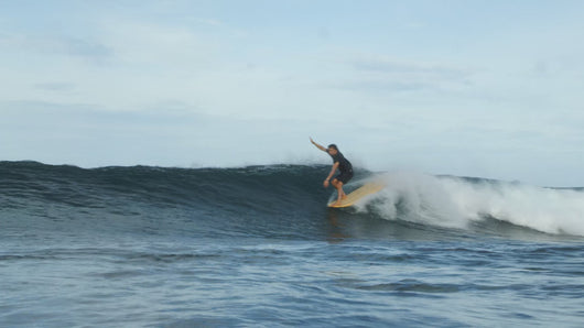 Torq Edouard Delpero Classic TET 9'2 × 23 × 3 ⅛ Surfboard - Cream 5