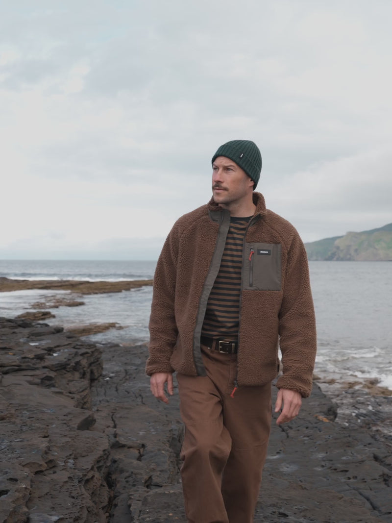 Load and play video in Gallery viewer, Finisterre Offshore Fleece Zip-Up Jacket 16

