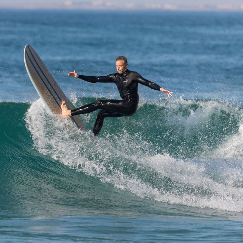 Load image into Gallery viewer, Torq Longboard TET 8'0 × 22 × 3 Surfboard - Blue Pattern 7
