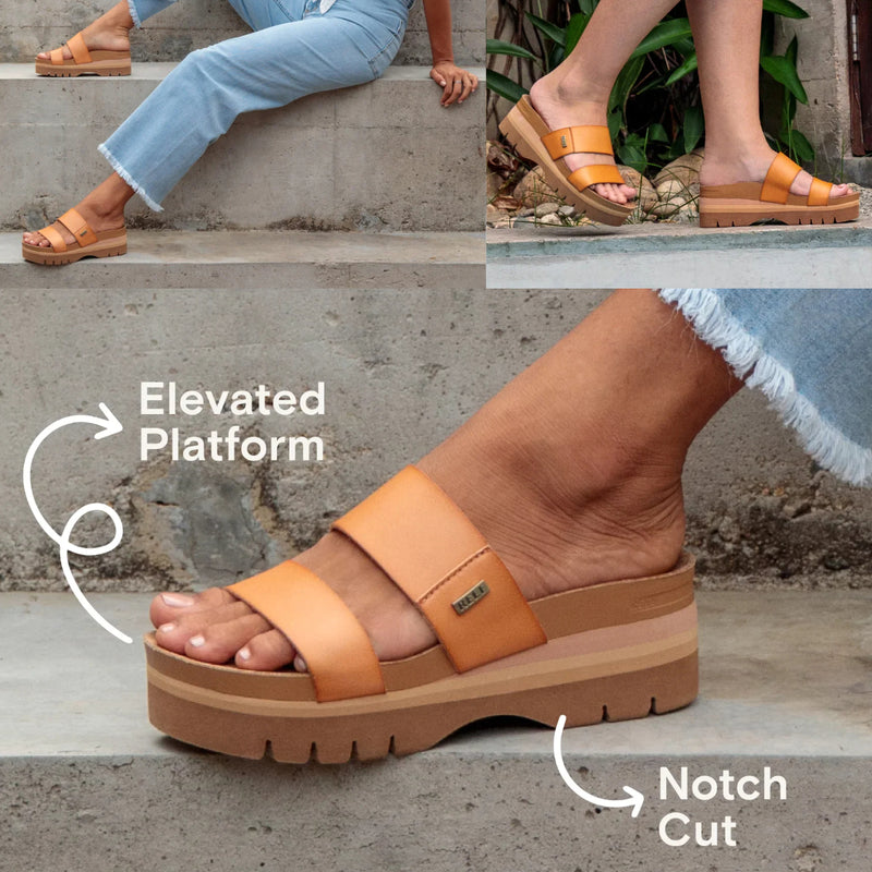 Load image into Gallery viewer, REEF Women's Cushion Vista Higher Platform Sandals • PAST SEASON 7

