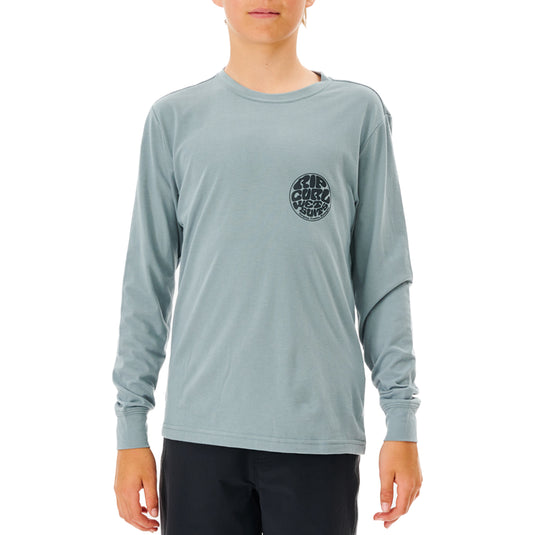 Rip Curl Youth Icons Long Sleeve Rash Guard 21