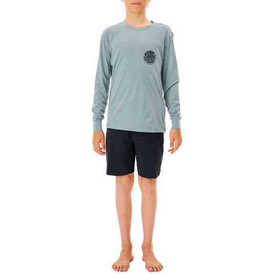 Rip Curl Youth Icons Long Sleeve Rash Guard 5