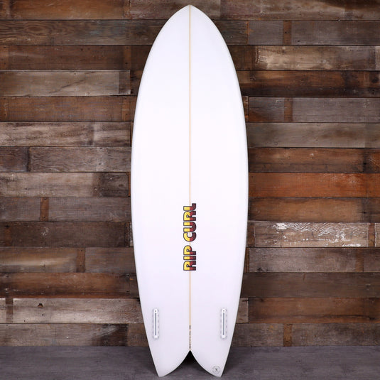 Rip Curl Twin PU 5'8 × 21 × 2 ½ Surfboard - Clear/Natural 2