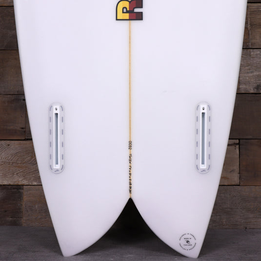 Rip Curl Twin PU 5'8 × 21 × 2 ½ Surfboard - Clear/Natural 3