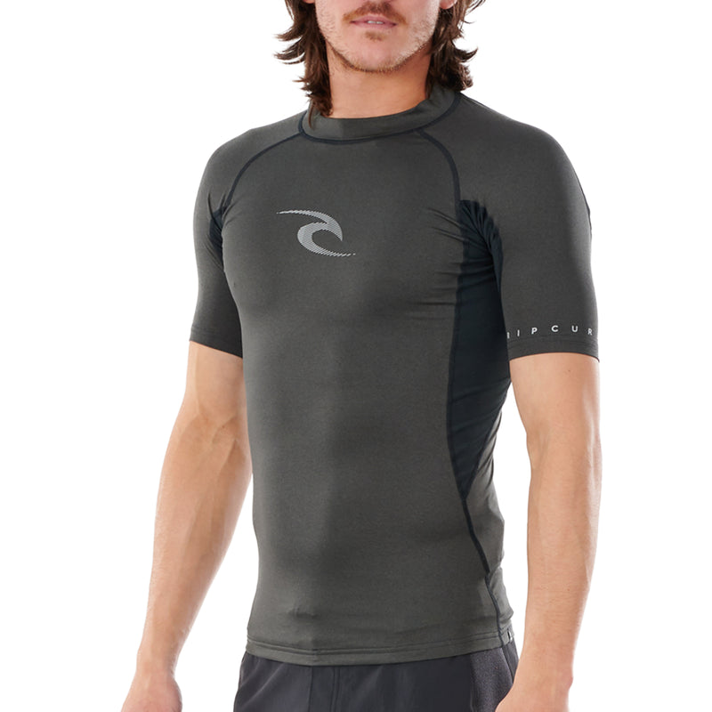 Load image into Gallery viewer, Rip Curl Waves Short Sleeve Rash Guard
