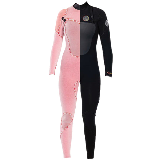 Rip Curl Women's Flashbomb E7 HeatSeeker 3/2 Zip-Free Wetsuit • 2023 7
