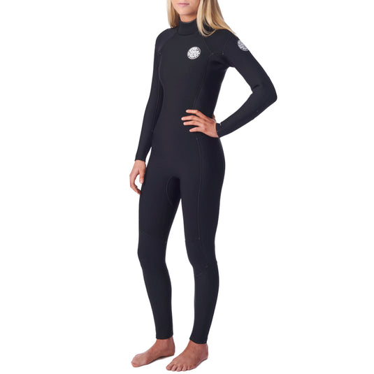 Rip Curl Women's Dawn Patrol 4/3 Back-Zip Wetsuit • 2023 3