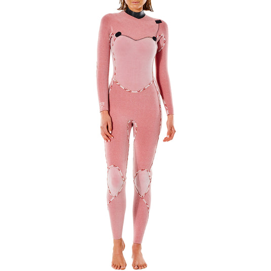 Rip Curl Women's Flashbomb 4/3 Chest-Zip Wetsuit • 2023 5