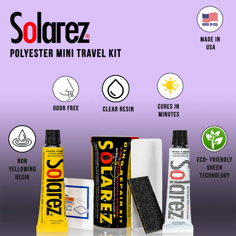 Load image into Gallery viewer, Solarez Polyester Mini Travel Ding Repair Kit 6
