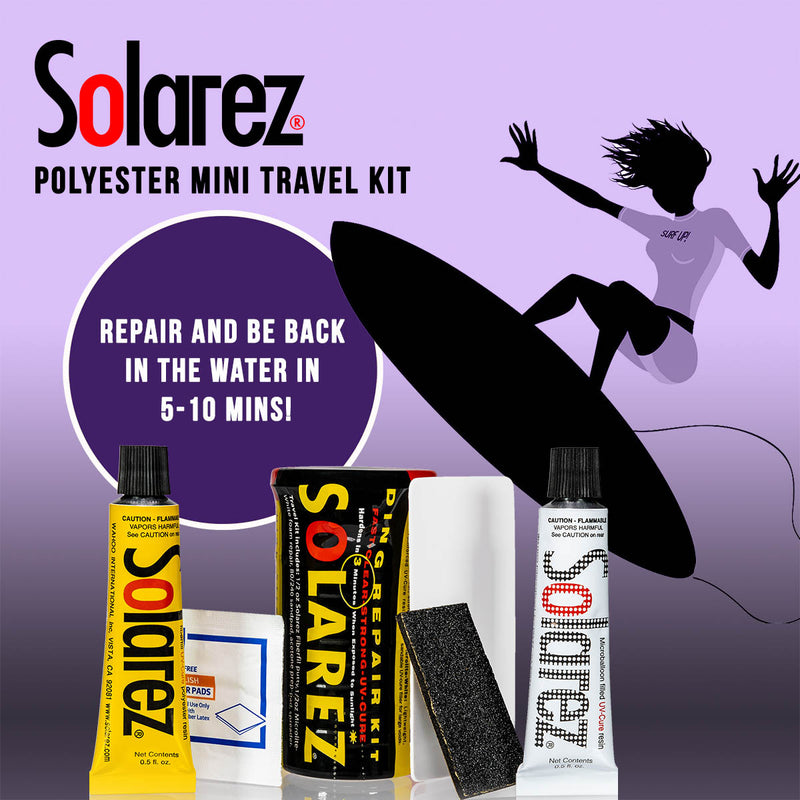 Load image into Gallery viewer, Solarez Polyester Mini Travel Ding Repair Kit 5
